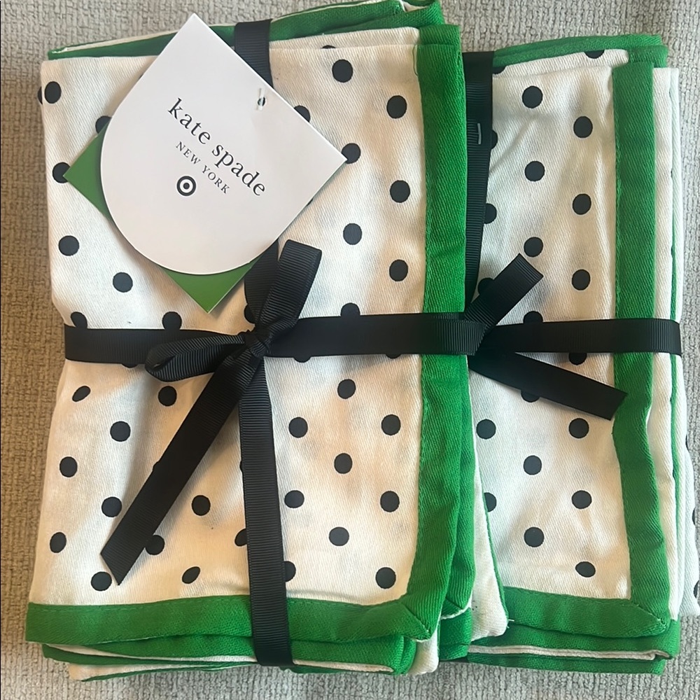 Kate Spade Polka Dot Napkins